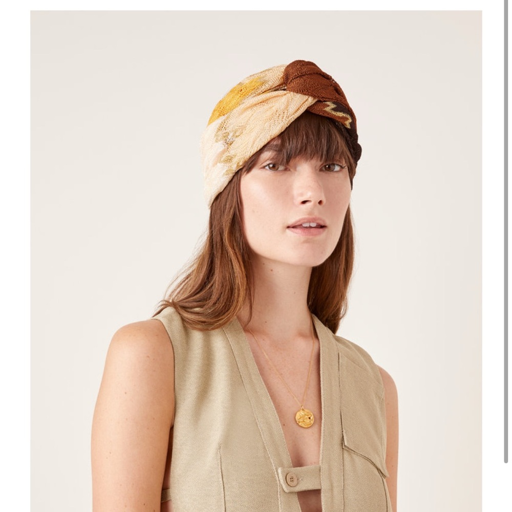 Missoni Mare crochet knit headband NWT